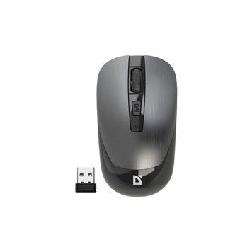 Мишка Defender Wave MM-995 Silent Wireless Grey (52993) 52993 фото