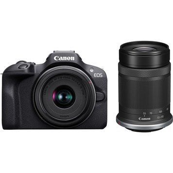 Цифровий фотоапарат Canon EOS R100 + 18-45 IS STM + 55-210 f/5.0-7.1 IS STM (6052C036) 6052C036 фото