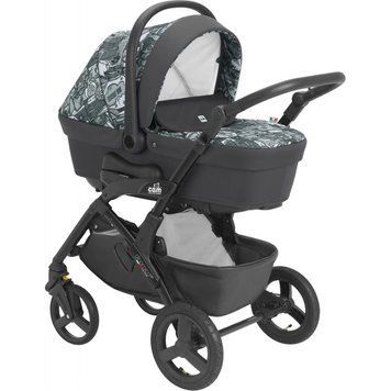 Коляска Cam 2 в 1 Dinamico Up Smart біло-сіре графіті (897010/819) 897010/819 фото