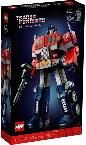 Конструктор LEGO Icons Оптимус Прайм (10302) 10302 фото