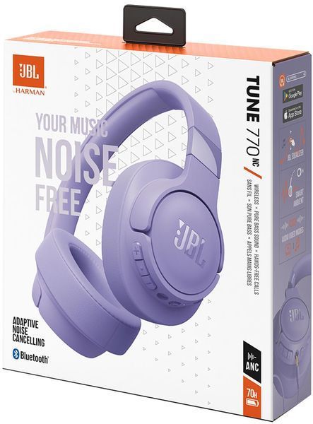 Наушники Bluetooth JBL Tune 770NC Purple (JBLT770NCPUR) JBLT770NCPUR фото