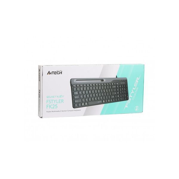 Клавиатура A4Tech FK25 USB Black (4711421959964) 4711421959964 фото