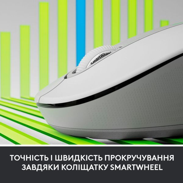 Мишка Logitech Signature M650 L Wireless Mouse for Business Off-White (910-006349) 910-006349 фото