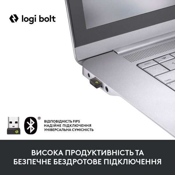 Мишка Logitech Signature M650 L Wireless Mouse for Business Off-White (910-006349) 910-006349 фото