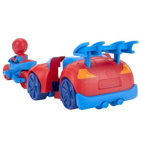 Spidey Машинка Feature Vehicle 2 in 1 Spidey Stealth Strike Vehicle SNF0019 фото