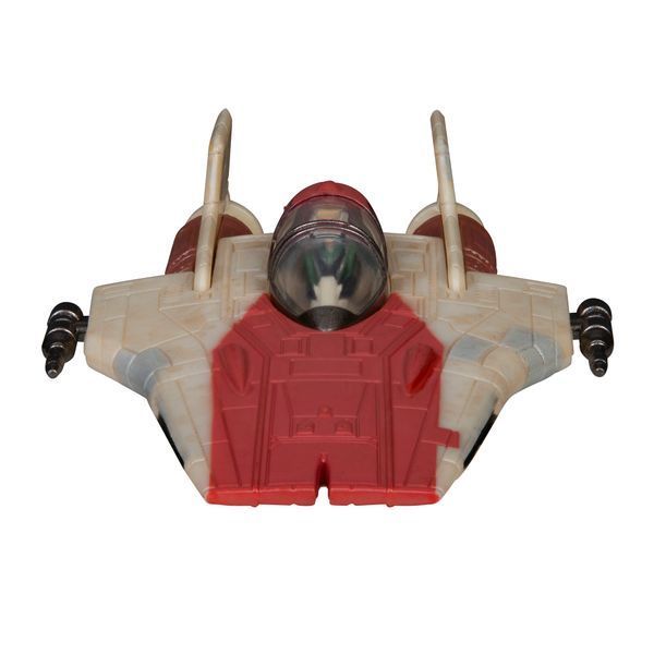 Ігрова колекційна фігурка Star Wars Small Vehicle Транспорт та фігурка A-Wing 7.5см SWJ0079 фото