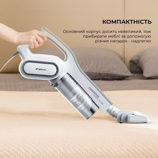 Вертикальний + ручний пилосос (2в1) Deerma Stick Vacuum Cleaner Cord (DX700) DX700 фото