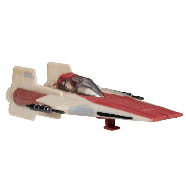 Ігрова колекційна фігурка Star Wars Small Vehicle Транспорт та фігурка A-Wing 7.5см SWJ0079 фото