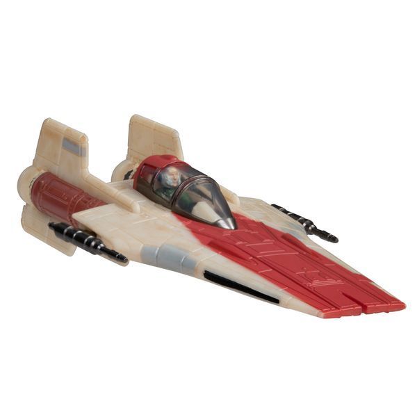 Ігрова колекційна фігурка Star Wars Small Vehicle Транспорт та фігурка A-Wing 7.5см SWJ0079 фото