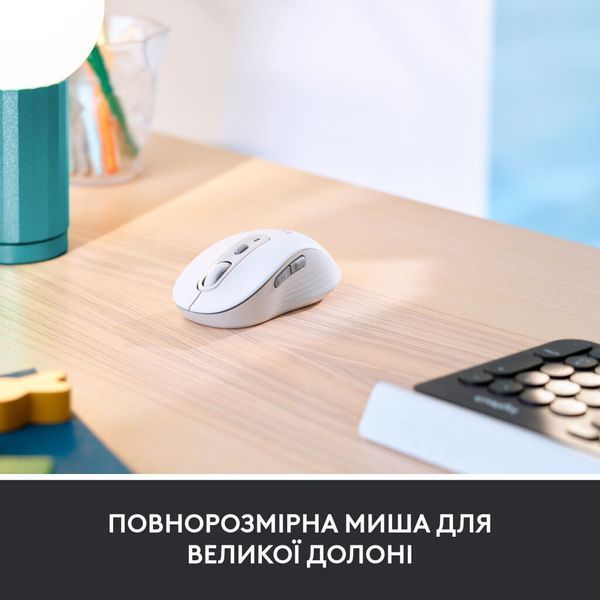 Мишка Logitech Signature M650 L Wireless Mouse for Business Off-White (910-006349) 910-006349 фото