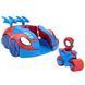Spidey Машинка Feature Vehicle 2 in 1 Spidey Stealth Strike Vehicle SNF0019 фото 2