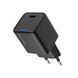 Зарядний пристрій ColorWay GaN Mini (25W) PD Port PPS USB-C чорний (CW-CHS052PD-BK) CW-CHS052PD-BK фото 1