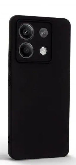 Накладка ArmorStandart Matte Slim Fit для Xiaomi Redmi Note 13 Pro 5G/Poco X6 Camera cover Black ARM71858 фото