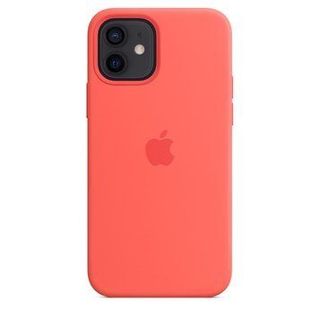 Накладка Apple Silicone Case 1:1 для iPhone 12/12 Pro с MagSafe Pink Citrus (ASC12PPCTRS(M)) ASC12PPCTRS(M) фото