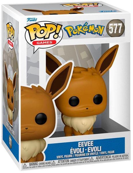 Funko Фигурка Funko POP Games: Pokemon - Eevee (EMEA) 5908305241515 фото