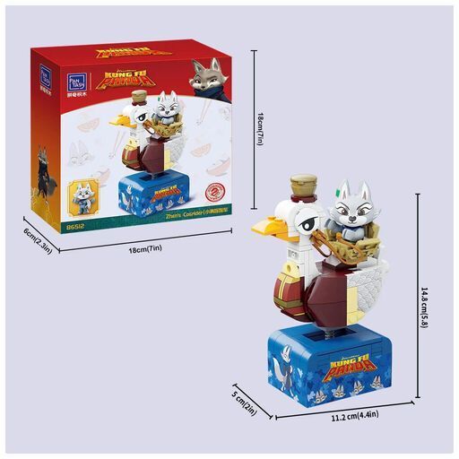Конструктор Pantasy Kung Fu Panda Косрайдер Чжэнь (86512) 86512 фото