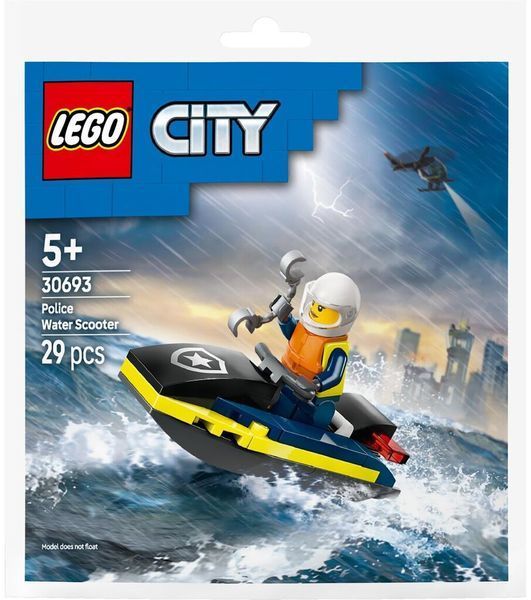 Конструктор LEGO recruitment City Поліцейський катер (30693) 30693 фото