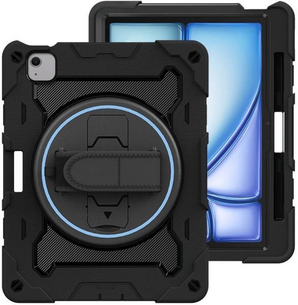 Чохол для планшета BeCover Horizontal handle для Apple iPad Air 11" M2/M3 (2024/2025) Black (712909) 712909 фото