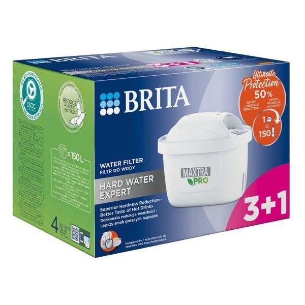 Картридж до фільтра-глека Brita MXPro Limescale для жорсткої води 3+1шт (1051773) 1051773 фото