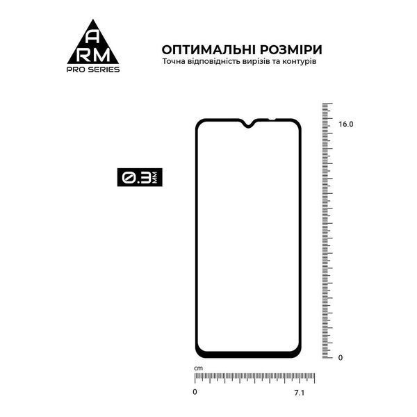 Защитное стекло ArmorStandart Pro для Xiaomi Redmi 10A/9A/9C Black (ARM56246-GPR-BK) ARM56246-GPR-BK фото