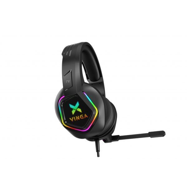 Наушники Vinga HSCU-160 Gaming LED Black (HSCU-160) HSCU-160 фото