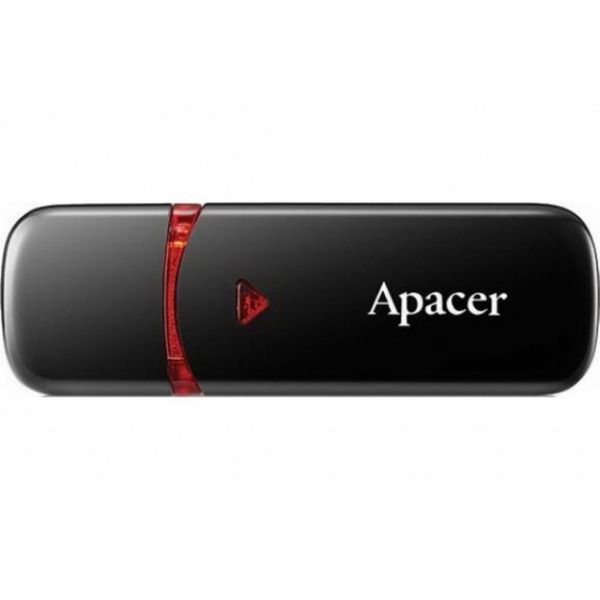 USB флешдрайв 32GB Apacer AH333 USB 2.0 Black (AP32GAH333B-1) AP32GAH333B-1 фото