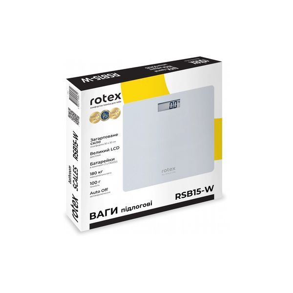 Ваги підлогові Rotex RSB15-W RSB15-W фото