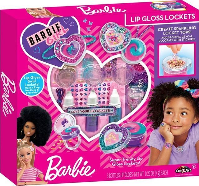Набір дитячої косметики Cra-Z-Art Barbie Sparkle Lockets 34068CRA фото