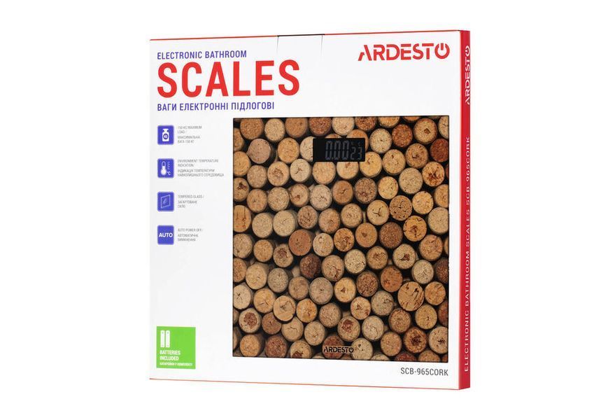 Весы напольные Ardesto CORK SCB-965CORK SCB-965CORK фото