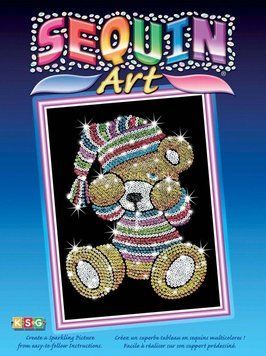 Набор для творчества Teddy BLUE Sequin Art SA0616 фото