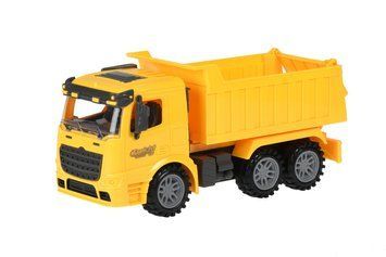 Машинка инерционная Same Toy Truck Самосвал (желтый) 98-611Ut-1 фото