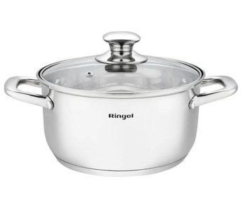 Каструля Ringel Grey Line 20 см (3.2 л) з/кр (RG-2022-20) RG-2022-20 фото