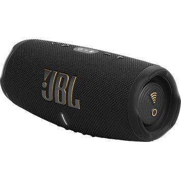 Акустическая система JBL Charge 5 Wi-Fi Black (JBLCHARGE5WIFIBLK) JBLCHARGE5WIFIBLK фото