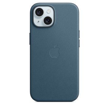 Накладка Apple FineWoven Case для iPhone 15 с MagSafe Pacific Blue (AFW15PBL(M)) AFW15PBL(M) фото
