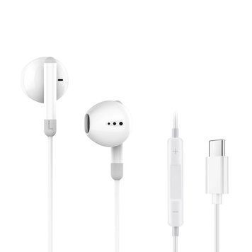 Навушники Ergo VM-730 Type-C Earphones White (VM-730W) VM-730W фото