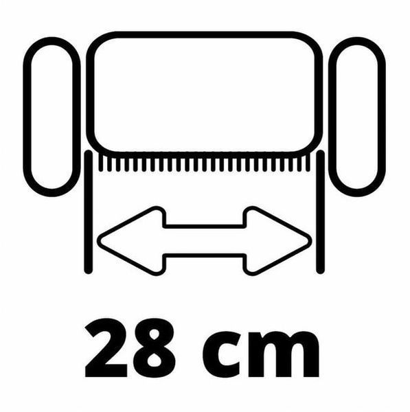 Einhell Скарификатор аккумуляторный GC-SC 18/28 Li-Solo, 18 В, 28 см, ножи 12 шт, 6.65 кг (без АКБ и ЗУ) 3420604 фото