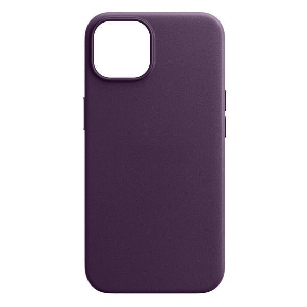 Накладка ArmorStandart FAKE Leather Case для Apple iPhone 14 Dark Cherry (ARM64392) ARM64392 фото