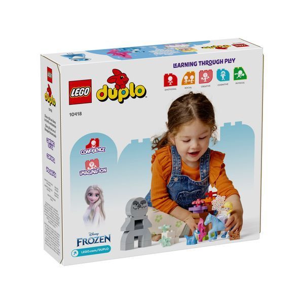 Конструктор LEGO DUPLO Disney Ельза й Бруні в Зачарованому лісі 31 деталь (10418) 10418 фото