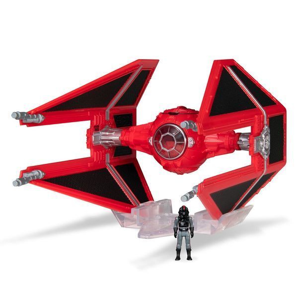 Ігрова колекційна фігурка Star Wars Small Vehicle Транспорт та фігурка Royal Guard TIE Interceptor (Rare) 7.5см SWJ0082 фото