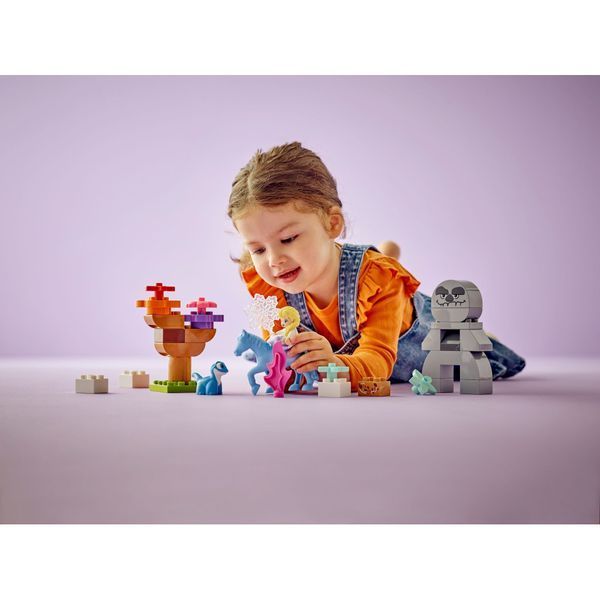 Конструктор LEGO DUPLO Disney Ельза й Бруні в Зачарованому лісі 31 деталь (10418) 10418 фото