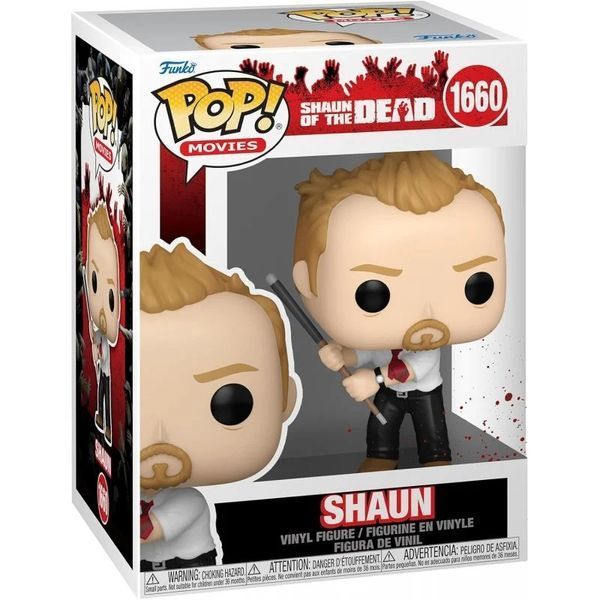 Funko Фигурка Funko POP Movies: Shaun of the Dead - Shaun w/CH 889698849319 фото