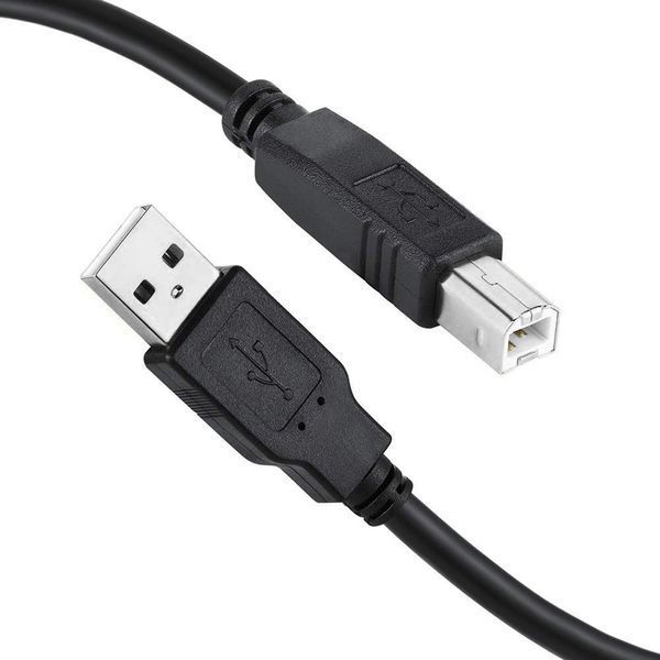 Кабель для принтера ColorWay USB 2.0 AM to BM Print Cable 3 м чорний (CW-CBUB073-BK) CW-CBUB073-BK фото