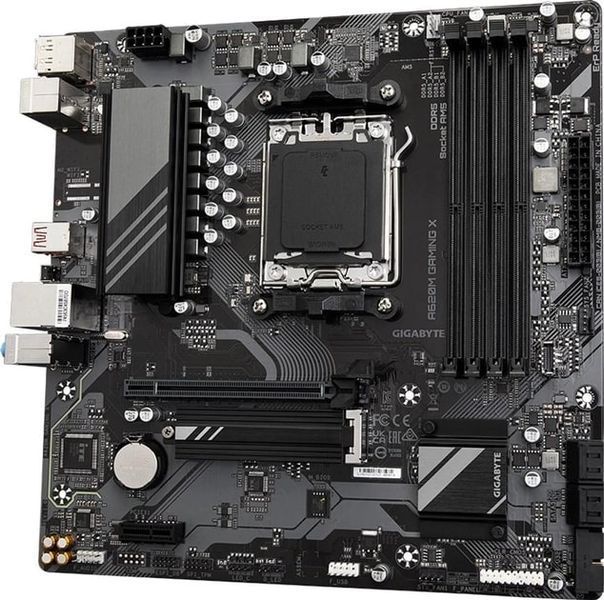 Gigabyte Материнская плата A620M GAMING X sAM5 A620M 4xDDR5 M.2 HDMI DP mATX A620M_GAMING_X фото