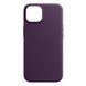 Накладка ArmorStandart FAKE Leather Case для Apple iPhone 14 Dark Cherry (ARM64392) ARM64392 фото 2