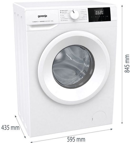 Пральна машина Gorenje WNGPI72SBS WNGPI72SBS фото
