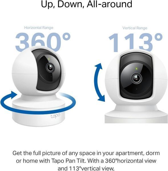IP-камера TP-LINK Tapo C212 3MP N300 microSD motion detection TAPO-C212 фото