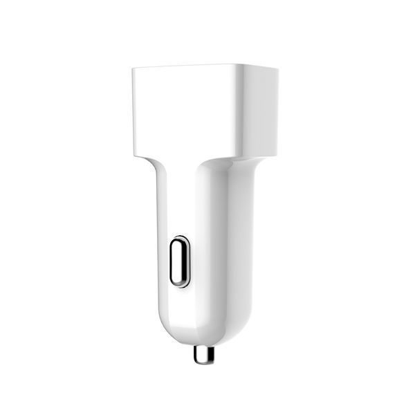Автомобільний зарядний пристрій Colorway 2USB AUTO ID 2.4A (12W) White (CW-CHA009-WT) CW-CHA009-WT фото