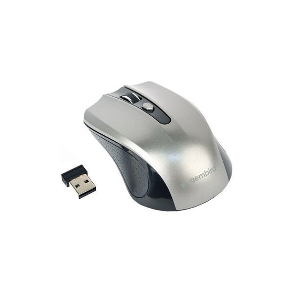 Мышка Gembird MUSW-4B-04-BG Grey+Black (MUSW-4B-04-BG) MUSW-4B-04-BG фото