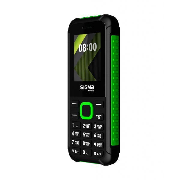 Мобильный телефон Sigma mobile X-style 18 Track Black-Green 4827798854433 фото