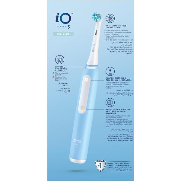 Електрична зубна щітка Oral-B iOG3.1A6.0 Ice Blue iOG3.1A6.0 Ice Blue фото
